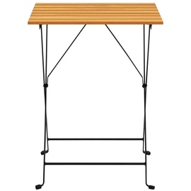 vidaXL Bistro-Set 3-tlg. natur klappbar