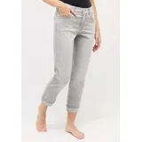 Angels DARLEEN CROP Five-Pocket-Jeans Grau 34/30