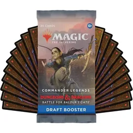 MAGIC: The Gathering Magic the Gathering Commander Legends: Battle for Baldur's Gate - Draft Boosters Display -EN- englisch