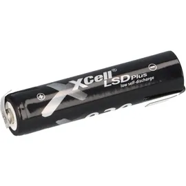XCell AAA Micro Akku LSD Plus Ni-MH 1,2V 930 mAh Z Lötfahne low self-discharge