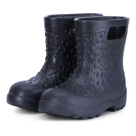 Ladeheid Kinder Mädchen Jungen leichte Eva Gummistiefel Regenstiefel LADW006 (Marineblau 9482, 28/29 EU).
