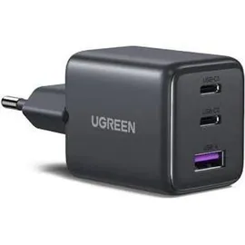 UGREEN 30W 3-Port GaN II Fast Wall Charger USB-A & 2 x USB-C Black (55536)
