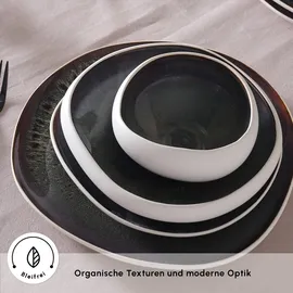 KARACA Earth Collection Galactic Tafelservice 55-tlg. Mehrfarbig
