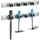 Relaxdays Gerätehalter Aluminium 2er Set Silber