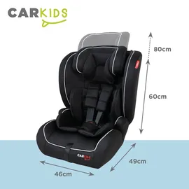 Carkids 4310032 Kindersitz schwarz/weiß