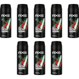 Axe Bodyspray Africa 8x 150ml Deospray Deodorant Männerdeo Deo für Herren Männer Men ohne Aluminium