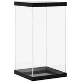 vidaXL Vitrine Transparent 20 x 20 x 38 cm Transparent