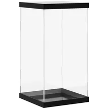vidaXL Vitrine Transparent 20 x 20 x 38 cm Transparent