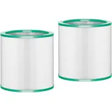 2x HEPA Luftreinigungs-Filter für Dyson Pure Cool TP00, TP01, TP02 (TP02 US Sm/Nk, TP02 US Nk/Nk), TP03, AM11 / Ersatzfilter für Luftreiniger