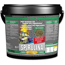 JBL Spirulina 30003 Premium - Haupfutter für Algenfresser im Aquarium 5500ml