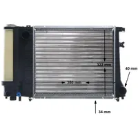 Mahle CR483000S Kühler, Motorkühlung