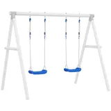 vidaXL Schaukelsitze für Spielturm Blau 38 x 16 cm Polyethene