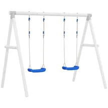 vidaXL Schaukelsitze für Spielturm Blau 38 x 16 cm Polyethene