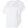 Selected T-Shirt "SLHROLAND SS O-NECK TEE 3-PACK NOOS", Herren, Gr. XXL, weiß (hellweiß), Jersey, Obermaterial: 95% Baumwolle, 5% Elasthan, unifarben, Basic, regular fit normal, Rundhals, Shirts T-Shirt