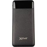 XCell Powerbank 10000 mAh LiPo Schwarz Statusanzeige