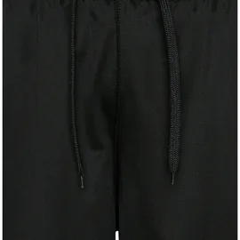 lotto Trainingsshorts LOTTO, Herren, Gr. XXL (60/62), Normalgrößen, schwarz (caviar), 100% Polyester, unifarben, kurz, Hosen, - mit dezenter Logostickerei auf dem Bein