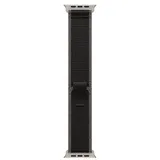 Apple Watch Ultra Trail Loop 49 mm Schwarz/Kohlegrau Titan Natur S/M
