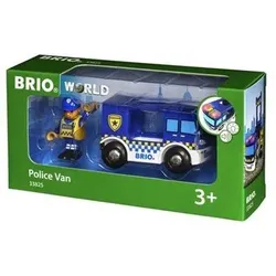 BRIO 63382500 Polizeiwagen mit Licht und Sound