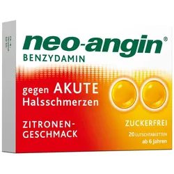 Neo Angin Benzydamin akute Halsschmerzen Zitrone
