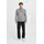 !Solid Troyer SOLID "Troyer SDBatik", Herren, Gr. L, grau (gray melange), Obermaterial: 100% Polyacryl PAN., Pullover Troyer
