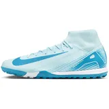 Nike Mercurial Superfly 10 Academy TF High-Top Fußballschuhe - Blau, 45.5