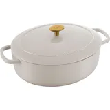BALLARINI Bellamonte Cocotte, rustikal, Kochtopf, emailliert, oval, Gusseisen