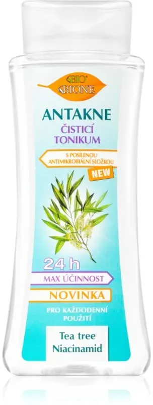 Bione Cosmetics Antakne Reinigungstonikum für fettige und problematische Haut 255 ml