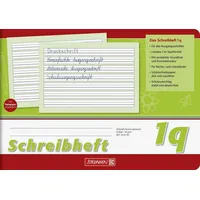 Brunnen 1045941 Schreibheft A5 quer Lineatur 1q DIN