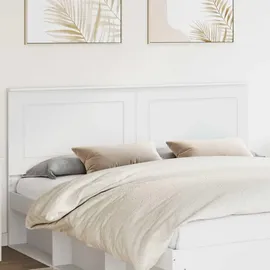 vidaXL Kopfteil Weiß 100 cm Holzwerkstoff