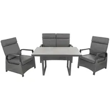 BellaVista Orlando Loungeset grau