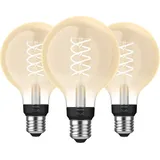 Philips Hue Filamentlampe White Globe E27 3er-Pack