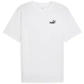 Puma ESS Relaxed Small No. 1 Logo Tee weiß XL