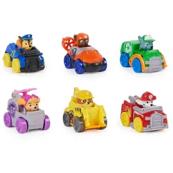 Spin Master - PAW Patrol Pup Squad Racers – 6-teiliges Fahrzeug-Geschenkset