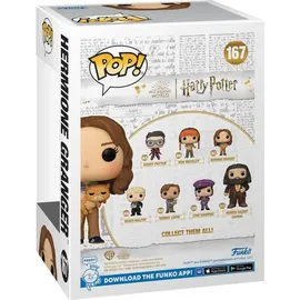 Funko Harry Potter Sammelfigur Hermione Granger mit Crookshanks 9 cm