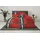 OTTO home Cassia Karo Rot 135 x 200 cm + 2 x 40 x 80 cm