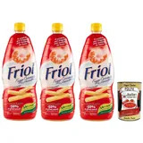 Friol Sonnenblumenöl, 3x1L, zum Frittieren+Polpa