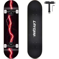 Skateboard Blitz 31 x 8 Zoll Ahornbrett symmetrisch geneigt für