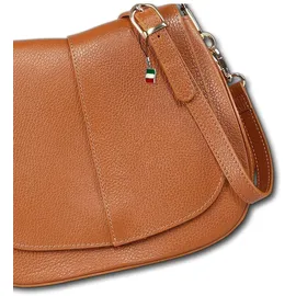 FLORENCE Umhängetasche Leder Brown