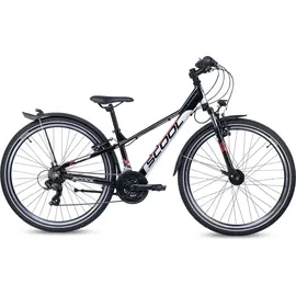 S'cool troX EVO 26 Zoll 21-Gang Shimano Black/Red | Kinderfahrrad | Jugendfahrrad | 26 Zoll | Mountainbike| Rahmenhöhe 33 | 21 Gang - Rot/Schwarz