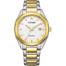 Citizen BM7624-82A Herrenuhr Eco-Drive Solar Bicolor/Weiß