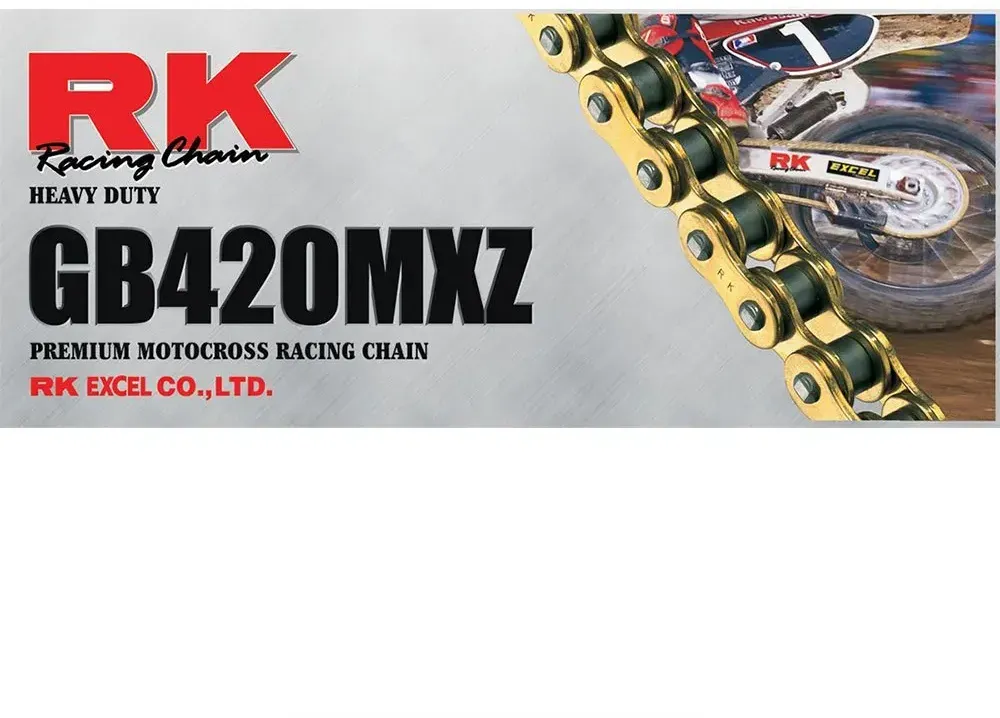 Rk 420mxz Heavy Duty Kette - Gold - 124 Links