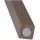 Siena Garden Urban Lights, Gartenmöbel-Set Square Stuhl/Sola Tisch (3 -tlg., Polypropylen, Taupe/Anthrazit, 80 x 80 cm,