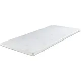 eloneo Aloe-Vera Matratzenbezug 80 x 200 cm weiß