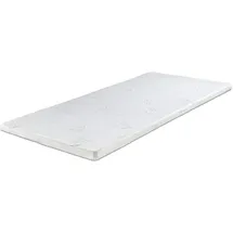 eloneo Aloe-Vera Matratzenbezug 80 x 200 cm weiß