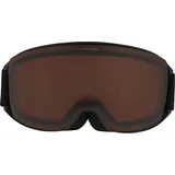 Alpina NAKISKA - Beschlagfreie, Extrem Robuste & Bruchsichere OTG Skibrille Mit 100% UV-Schutz Für Erwachsene, black matt
