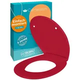 Calmwaters WC-Sitz Premium Rot
