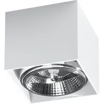 Sollux Lighting BLAKE 1xGU10 rund weiß Aluminium