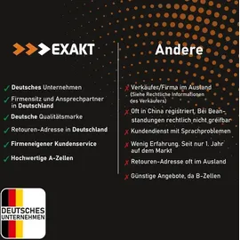 Exakt LiFePO4 200Ah 12V Lithium Batterie 2,4 kWh