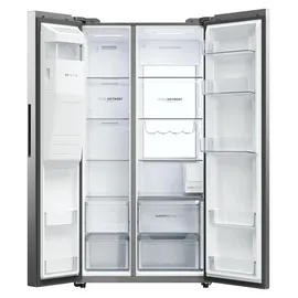 Haier HSW79F18CIMM SBS Serie 7 Side-by-Side (601 l, 1775 mm hoch, Edelstahl)