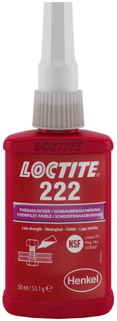 Loctite 222 Schraubensicherung niedrigfest 50 ml